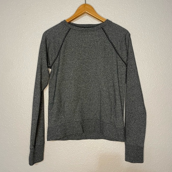 Lululemon Crew Love Pullover HeatherSpeckled Black Size 2